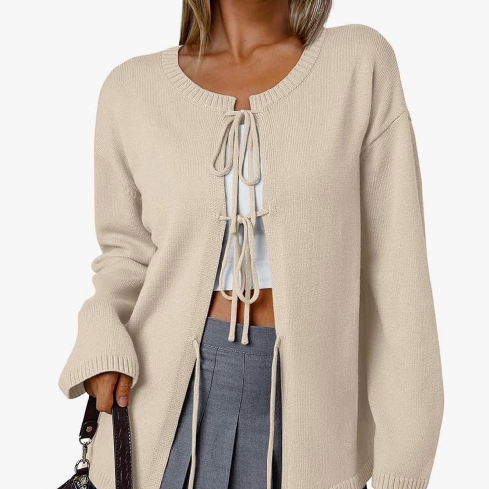 Elegant Cream Women's Sweater